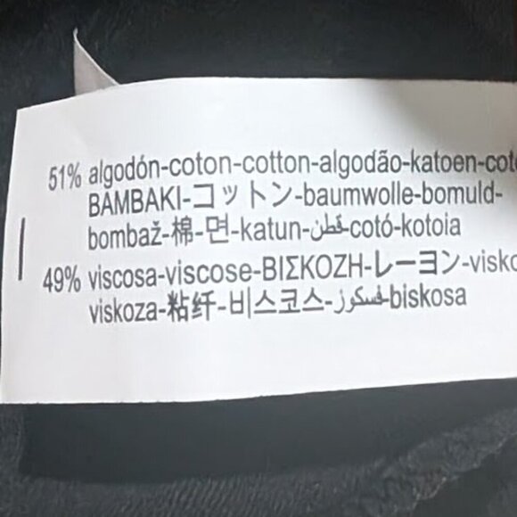 NEW! Zara | Open Back Peplum Crop Top in Black - Picture 9 of 11